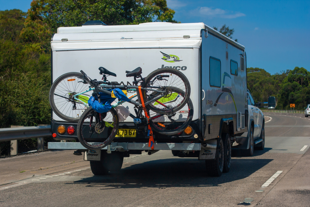 best racks to carry your bike on a caravan