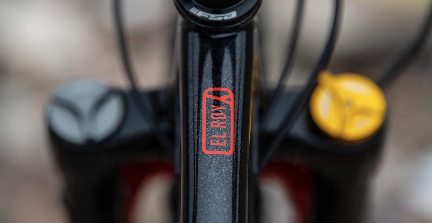 image of the frame of the marin el roy bike