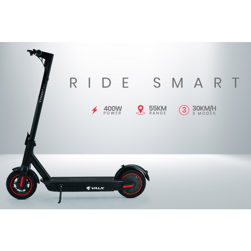 the range of VALK electric scooters
