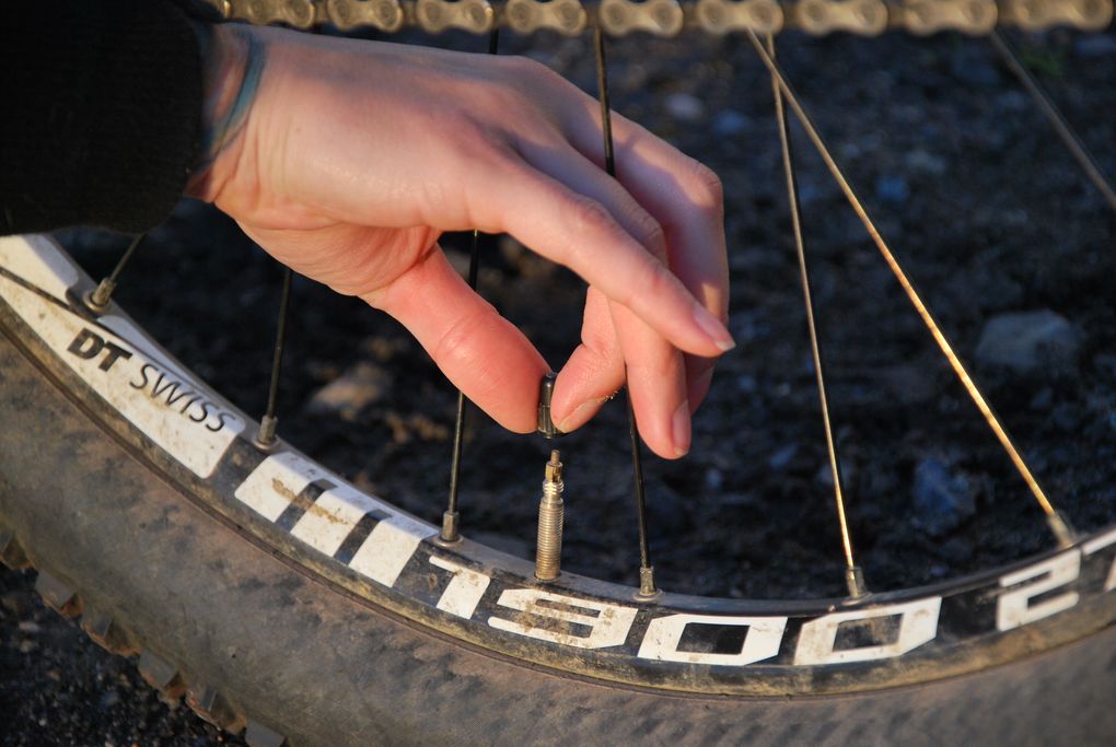 the best tyre pressure for a mountain bike